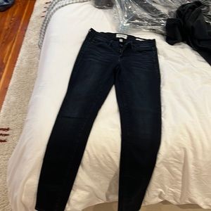 Frame skinny jeans Dark blue/midnight